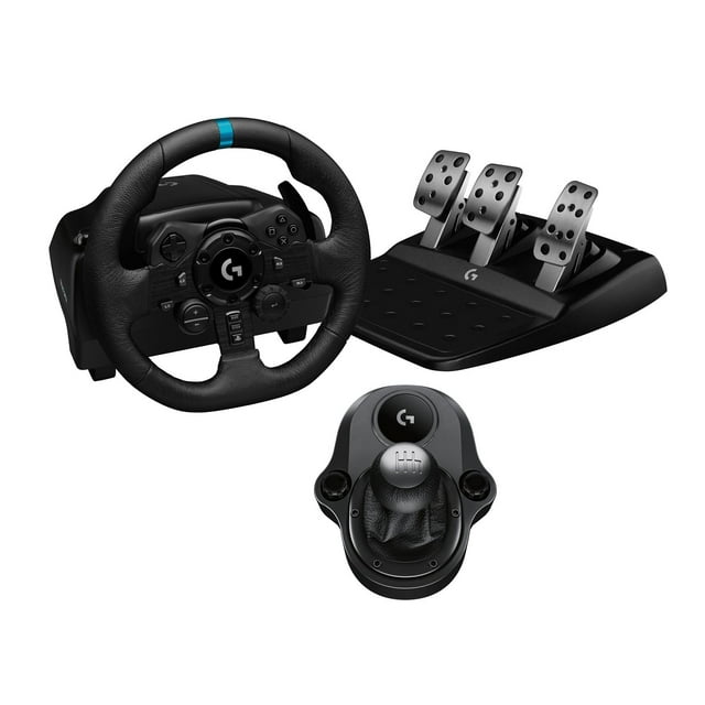Logitech G923 SE Racing Wheel + Accessories Combo for PlayStation and PC