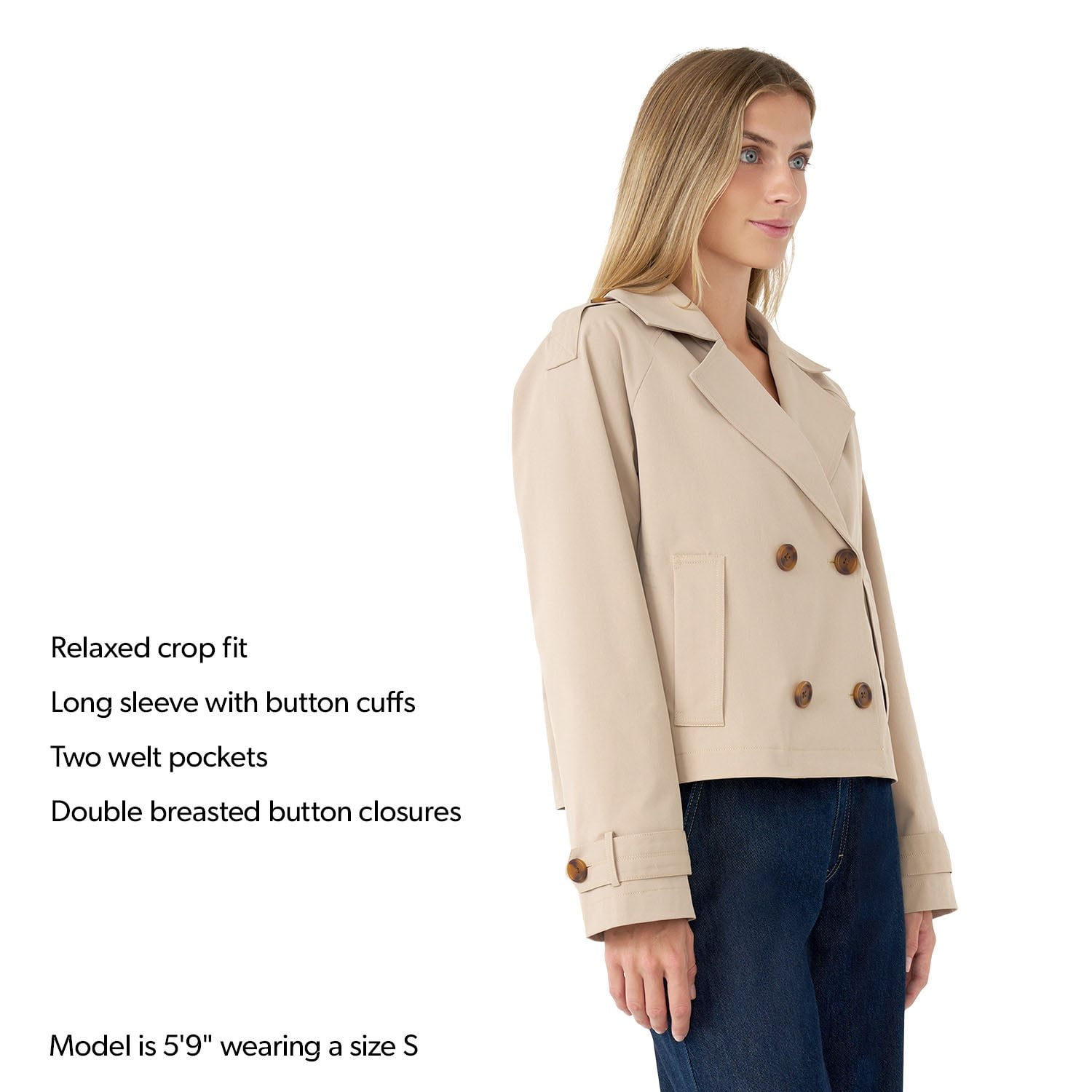 Rebecca Minkoff Women's Cropped Trench Coat - Image 2