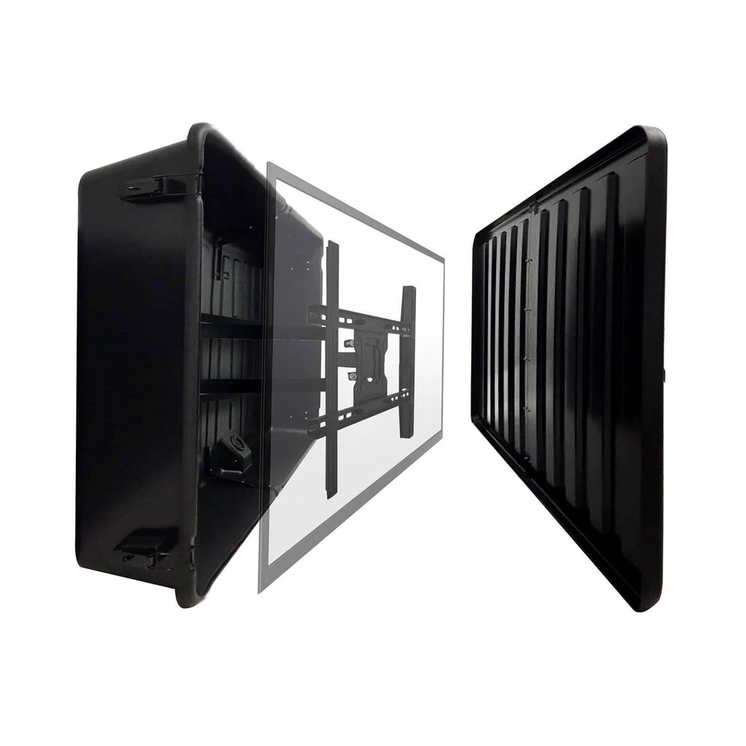 Storm Shell Weatherproof TV Enclosure with TV Mount - Image 2
